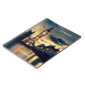 Carnet Nom personnalisé Londres (Côté gauche)