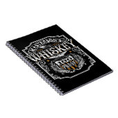 Carnet NOM personnalisé Old West Whiskey Brewery Bar (Côté Droit)