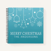 Carnet Nom personnalisé personnalisé personnalisé Noël | (Devant)