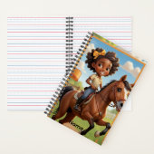 Carnet Nom personnalisé Petit cavalier, grands rêves (À l'intérieur)