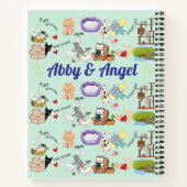 Carnet Nom personnalisé pour vous ou votre enfant (Dos)