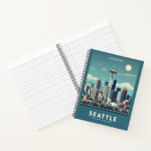 Carnet Nom personnalisé Seattle Washington (Intérieur)