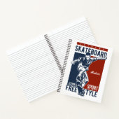 Carnet Nom personnalisé Skate (Intérieur)