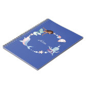 Carnet Nom personnalisé sous la mer (Côté gauche)