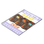 Carnet Nom Personnalisé/Sujet Jeu Sur Retro Gamer School (Côté gauche)