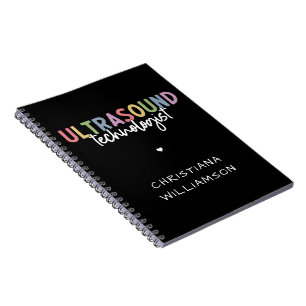 Carnet Nom personnalisé Ultrasound Technologist Cadeaux