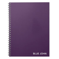 Nom pourpre bleu de couleur de John