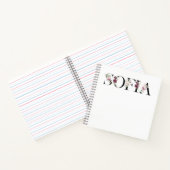 Carnet Nom Sofia.Mon nom est Sofia. (Intérieur)