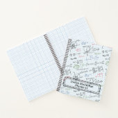 Carnet Nom Sujet Math Physique Ingénierie Équations (Intérieur)