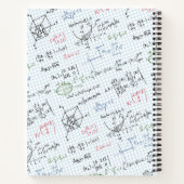 Carnet Nom Sujet Math Physique Ingénierie Équations (Dos)