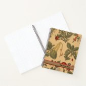 Carnet Nom vintage Botanique personnalisable (Intérieur)