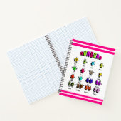 Carnet Nombres colorés (Intérieur)