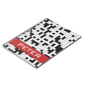 Carnet nommé fait sur commande de jeu de mots (Côté gauche)