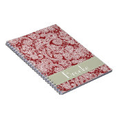 Carnet nommé fait sur commande de Paisley de (Côté Droit)