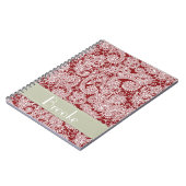 Carnet nommé fait sur commande de Paisley de (Côté gauche)