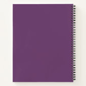 Carnet Nomogramme de script de chaton Peek-a-Boo (Dos)
