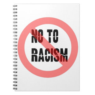 Carnet Non Au Racisme Slogan anti-racisme