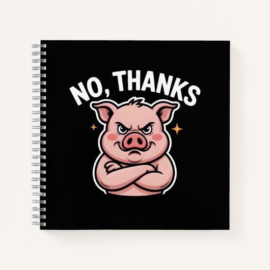 Carnet Non merci (Devant)