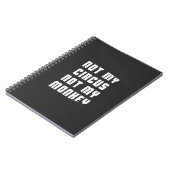 Carnet Non mon cirque non mon singe (Côté gauche)