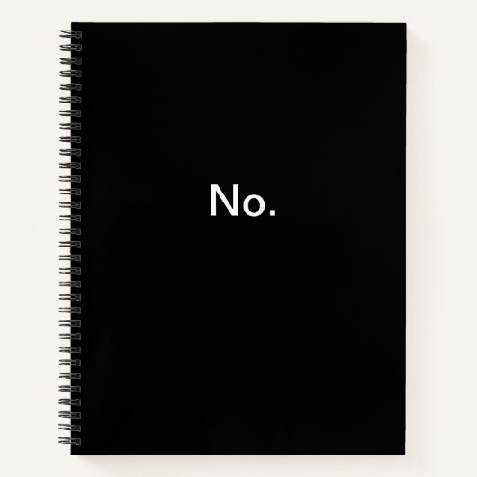 Carnet Non. Ordinateur portable. (Devant)