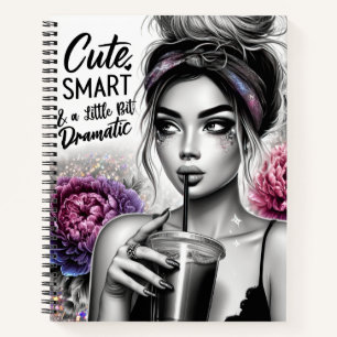 Carnet Non pas aujourd'hui sassy femme drôle femme mère s