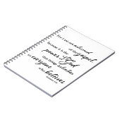 Carnet Non pas honteux (Côté gauche)