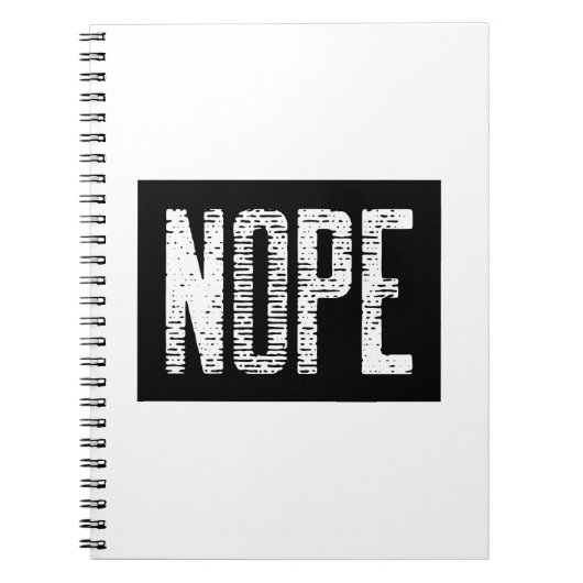 CARNET NOPE (Devant)