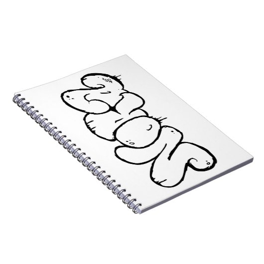 Carnet Nora Graffiti Art Nom - (Côté Droit)