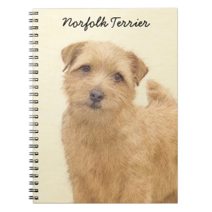 Carnet Norfolk Terrier Painting - Art original du chien