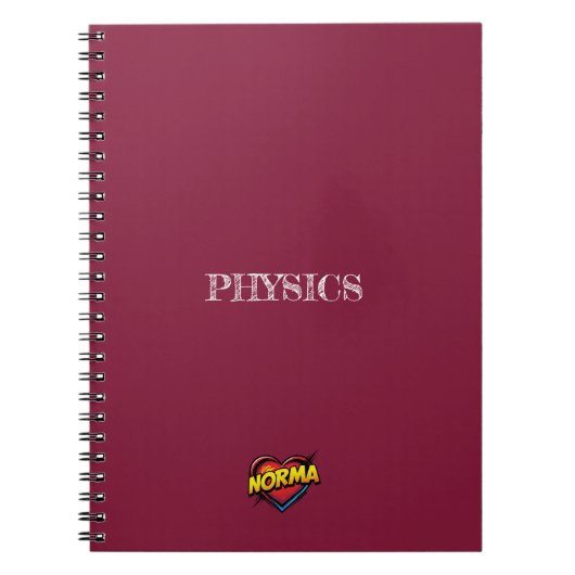Carnet Norma Heart Marron (Devant)