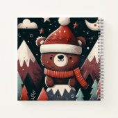 Carnet North Woods Noel – La promenade de l'ours du Père  (Dos)