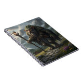 Carnet Norwegian Mountain Troll-Folklore Art (Côté Droit)