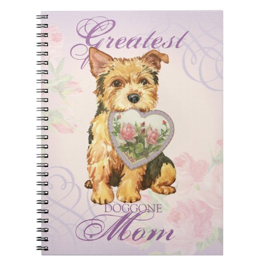 Carnet Norwich Heart Maman (Devant)
