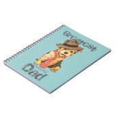 Carnet Norwich Terrier Papa (Côté gauche)