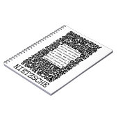 Carnet Nos INSIGHTS les plus profonds citation de Nietzsc (Côté gauche)
