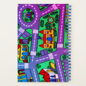 Carnet nostalgie des années 90, Moquette de piste Voiture (Verso)