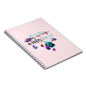 Carnet Not All Who Wander Are Lost Bohemian (Côté Droit)