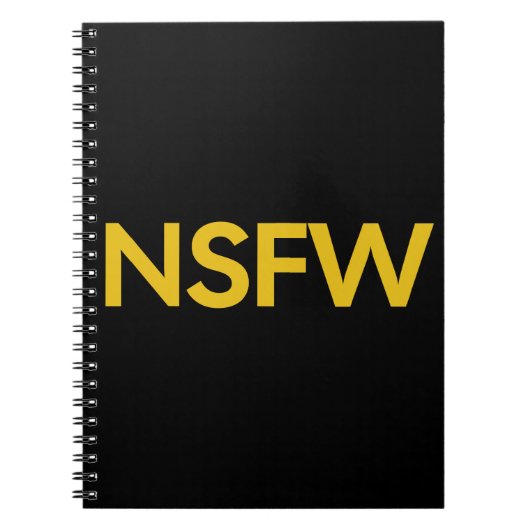 Carnet Not Safe For Work (NSFW) (Devant)