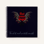 Carnet Not Your Angel Notebook – Touch It and Vanish Art (Devant)