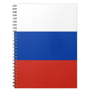 Carnet Notbook de drapeau de Russie