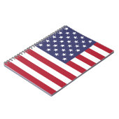 Carnet Notbook du drapeau américain (Côté gauche)