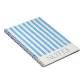 Carnet Note Bandes Bleues (Côté Droit)
