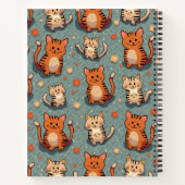 Carnet note de chat mignon (Dos)
