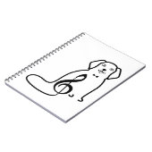 CARNET NOTE DE CHIEN ET DE MUSIQUE (Côté gauche)