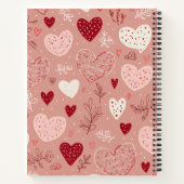 Carnet note de coeur (Dos)