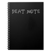 Carnet Note de début (Devant)