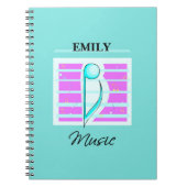 Carnet Note de félicitations, Performance musicale (Devant)