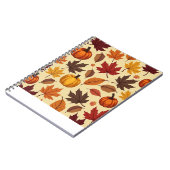 Carnet Note de fin d'automne (Côté gauche)