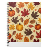 Carnet Note de fin d'automne (Devant)
