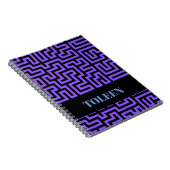 Carnet Note de Motif coloré personnalisée (Côté Droit)
